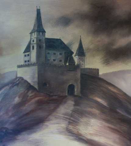 Gemälde der Burg